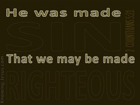 Sacrifice for Sin